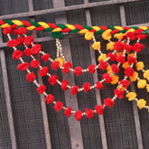 Cotton Multicolour Toran, Bandarwal for Main Door/Temple Door Ethnic Wall Hanging Diwali Decoration Items Gifts